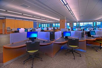 UTC Library Computers Interior Design