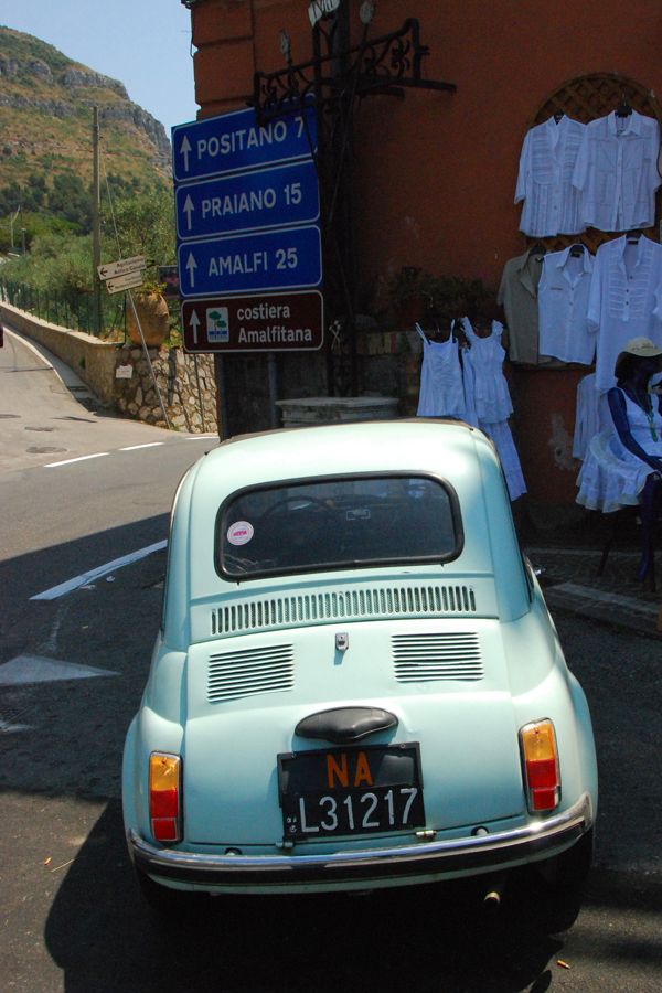Amalfi Coast Fiat 500