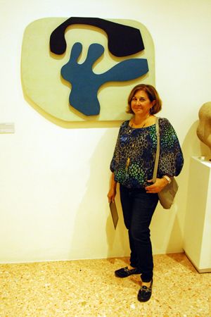 At the Peggy Guggenheim