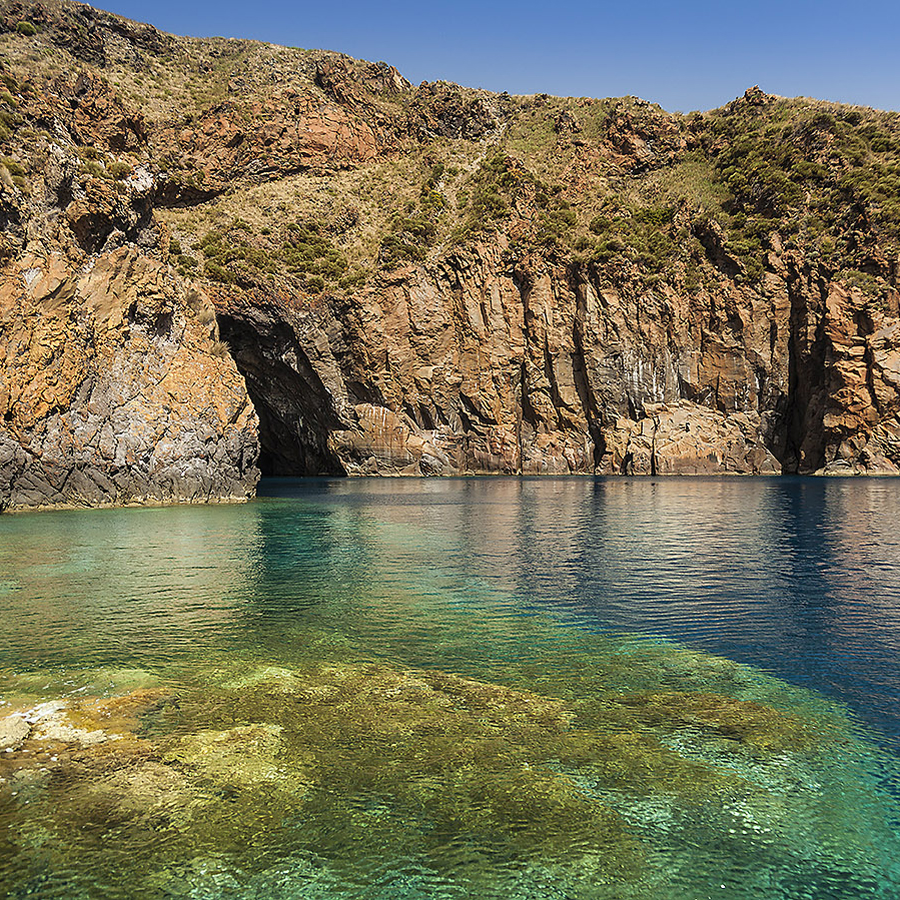 Sea near Vulcano