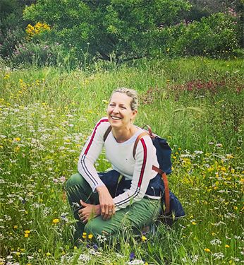 In Puglia with wildflowers