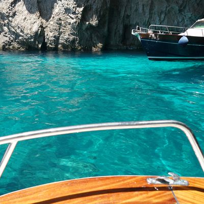 Capri, the Colors of the Sea
