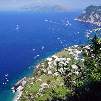 Capri, the view from Villa San Michele