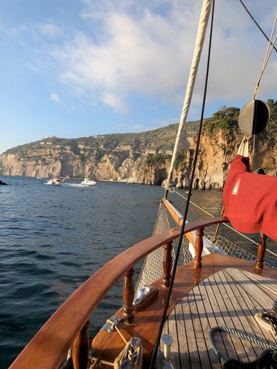 Vintage Sailboat Ride