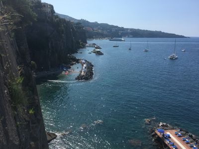 The view from Gio Ponte's Parco dei Principi Sorrento