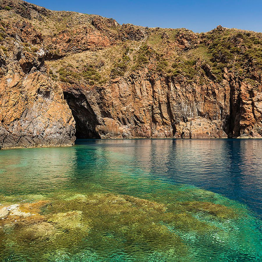 Sea near Vulcano