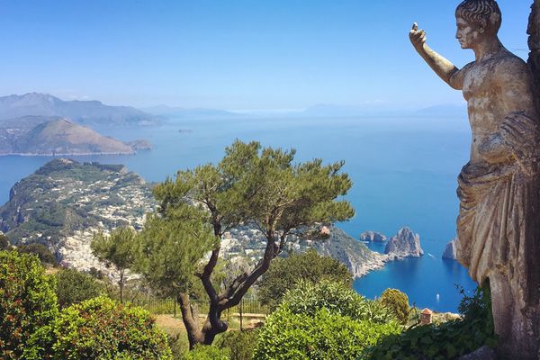 View from Monte Solaro, Capri
