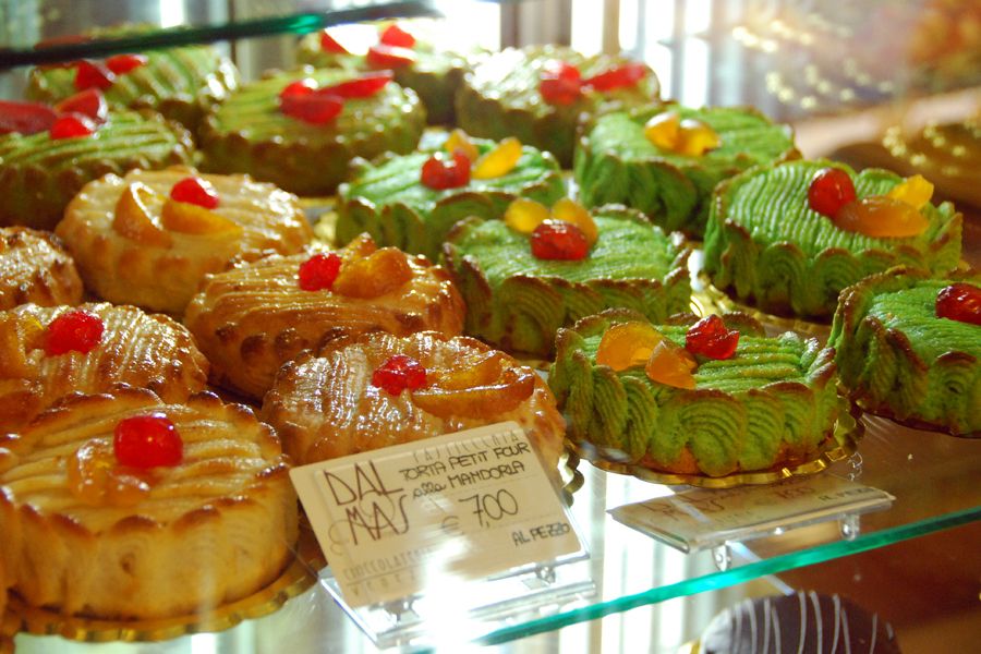 Venice, pastries with red cherries.jpg