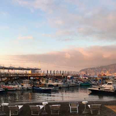 Sorrento dinner sunset