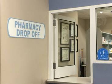 Pharmacy Drop Off Window