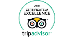 TripAdvisor 2018 Certificate of Excellence