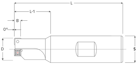 .375 - .656 Dia. Drill Mill