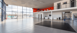 Auto Dealership Showroom Floor