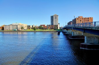 Saginaw, Michigan Skyline