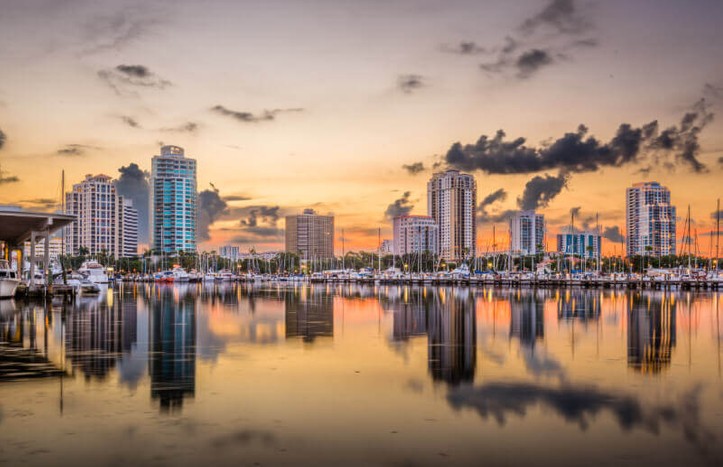 St. Petersburg Skyline