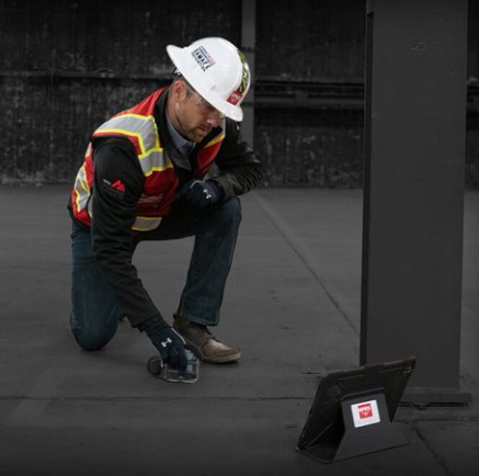 Ground Penetrating Radar Systems Specialist Performing Concrete Scanning