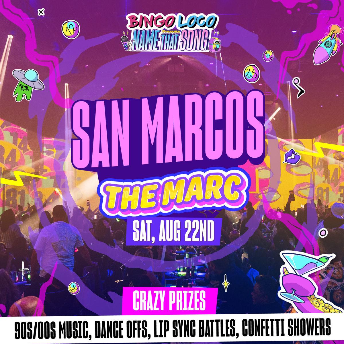 San Marcos Name That Song Sat, Aug 22nd_Post.png