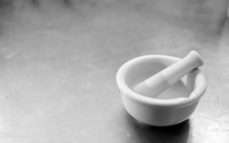 Mortar and pestle