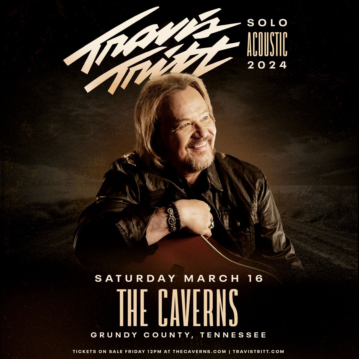 Travis Tritt Solo Acoustic Tour 2024 - SOLD OUT