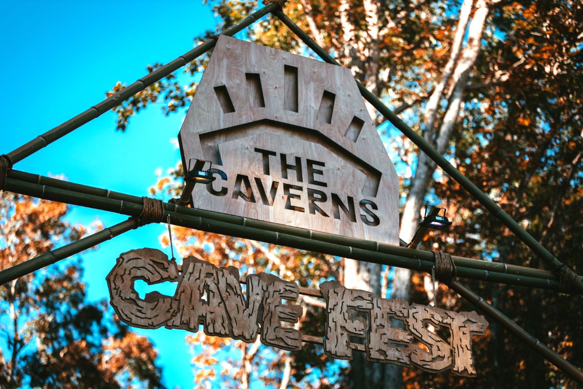 CaveFest Sign