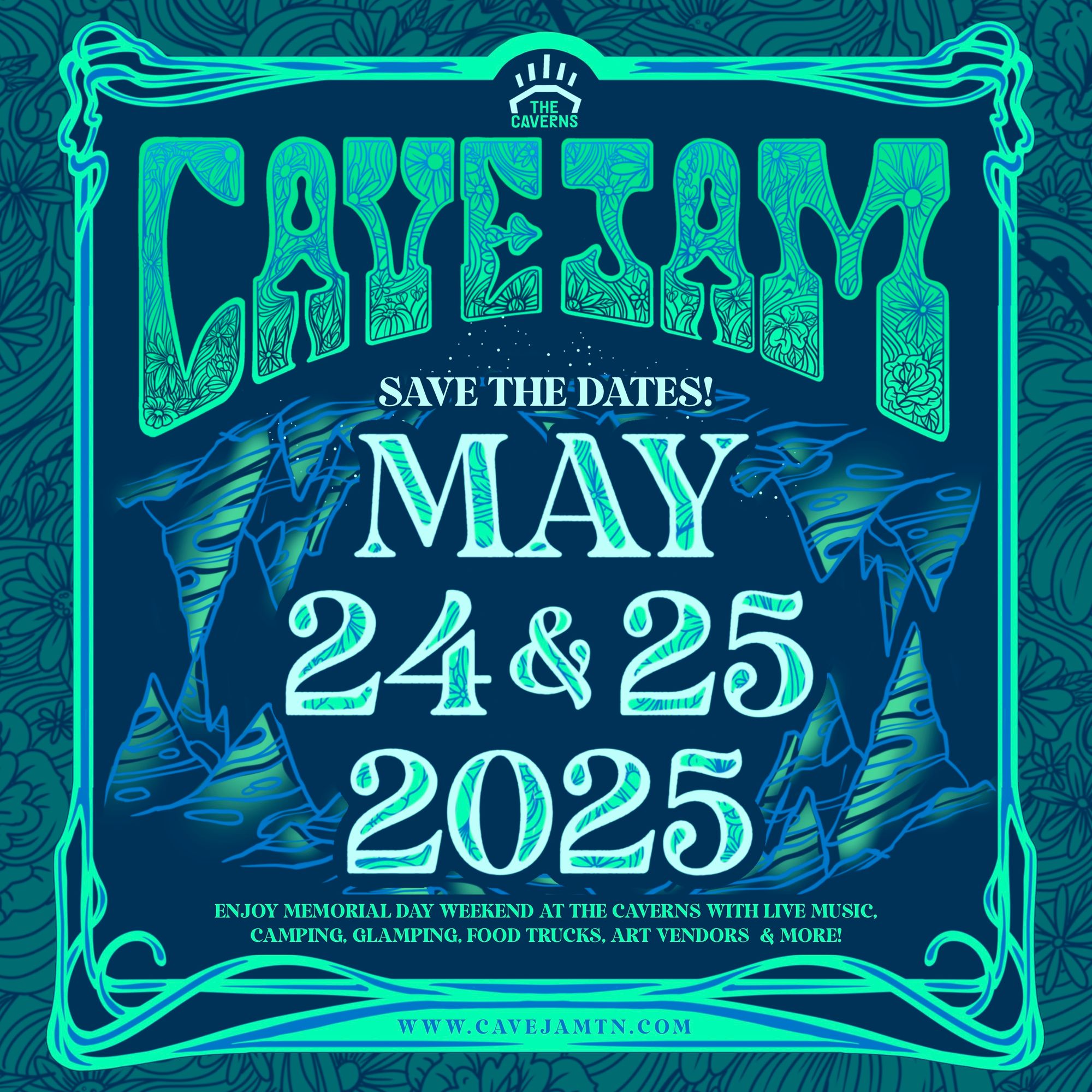 CaveJam Save The Dates