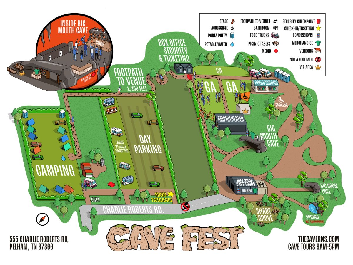 Cavefest At The Caverns, October 8 & 9, 2022 - The Caverns