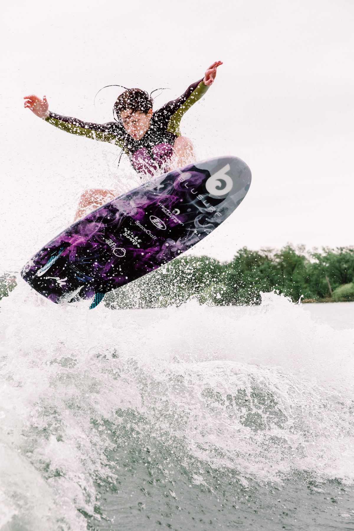 Wakesurf photo session with Raleigh Hager