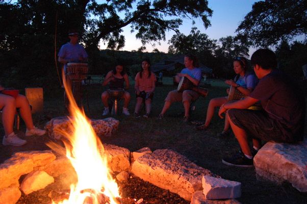 Camp Fire & Drumming at El Ranchito