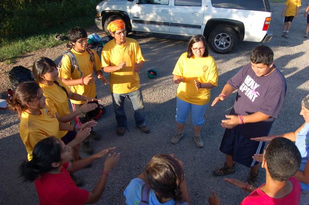 Prepping for a conservation project! Conservation Corps, El Ranchito