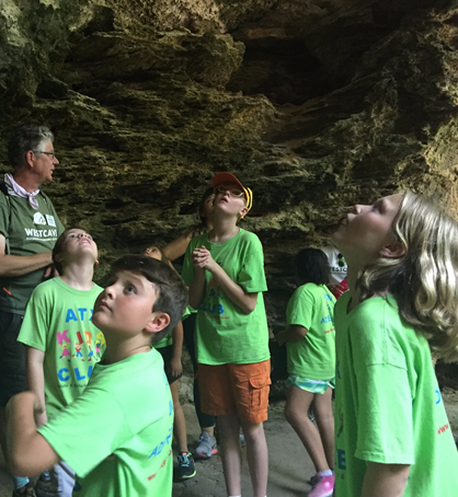 under the grotto  - Spring 2018 Newsletter