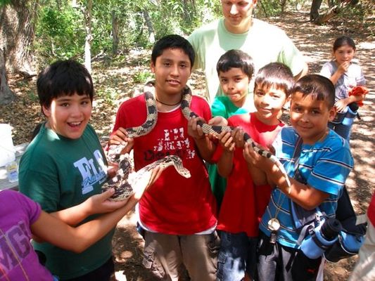 at El Ranchito Campers up close with nature