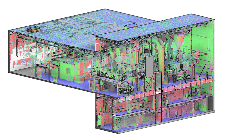 Laser Scanning Manufacturing Facility for Capital Improvement Project
