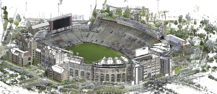 BIM Model Aids Design Renovations for Stadium