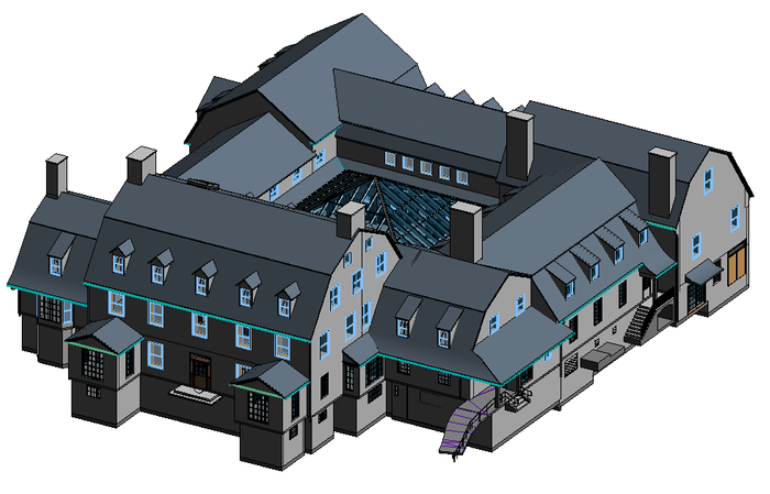 3D Laser Scanning and Modeling Historic Library