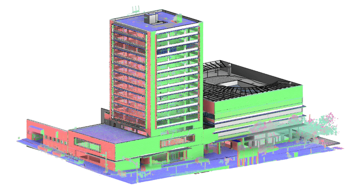 3D Laser Scanning of a Hotel