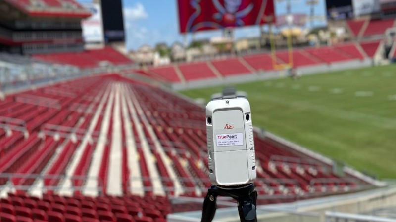 3D Laser Scanning SoFi Stadium For 2022 Super Bowl Mixed Reality