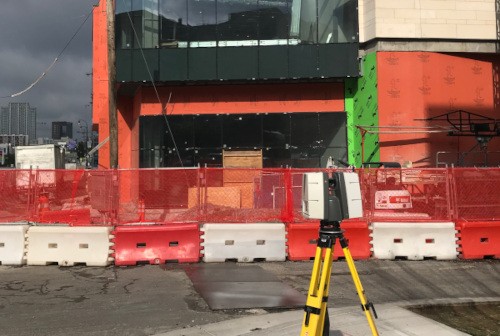 3D Scanning of a Construction Site