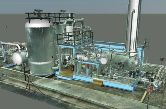 3D Laser Scanning Oil and Gas Facilities