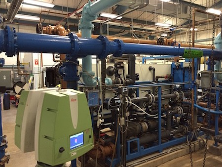 water scanning system membrane filter filtration laser scanner leica capturing detailed features