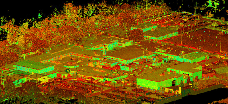TruePoint 3D Laser Scans High School for Architect
