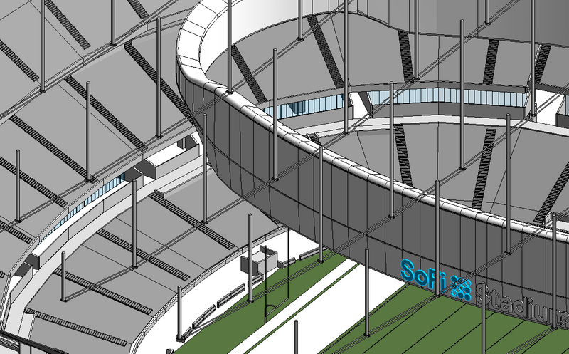 3D Laser Scanning SoFi Stadium For 2022 Super Bowl Mixed Reality