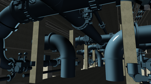 Water Treatment Plant Pipe Gallery