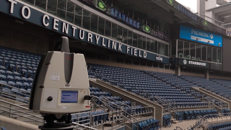 3D Laser Scanning SoFi Stadium For 2022 Super Bowl Mixed Reality