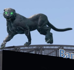 Carolina Panthers Debut Mixed Reality Panther During Live NFL Game 