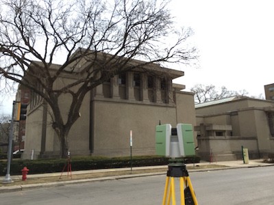 3D Laser Scanning of Illinois Unity Temple