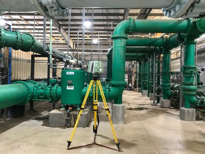 3D Laser Scanning of Water Plant Site in New Jersey
