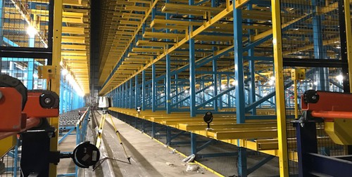 3d laser scanning distribution center