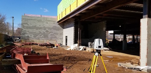 3d laser scanning construction site