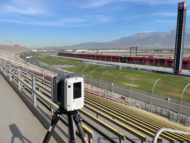 3D Laser Scanning NASCAR’s Auto Club Speedway