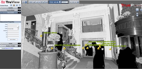 3D Scanning TruView of hotel entrance